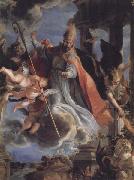 COELLO, Claudio The Triumph of St.Augustine Sweden oil painting artist